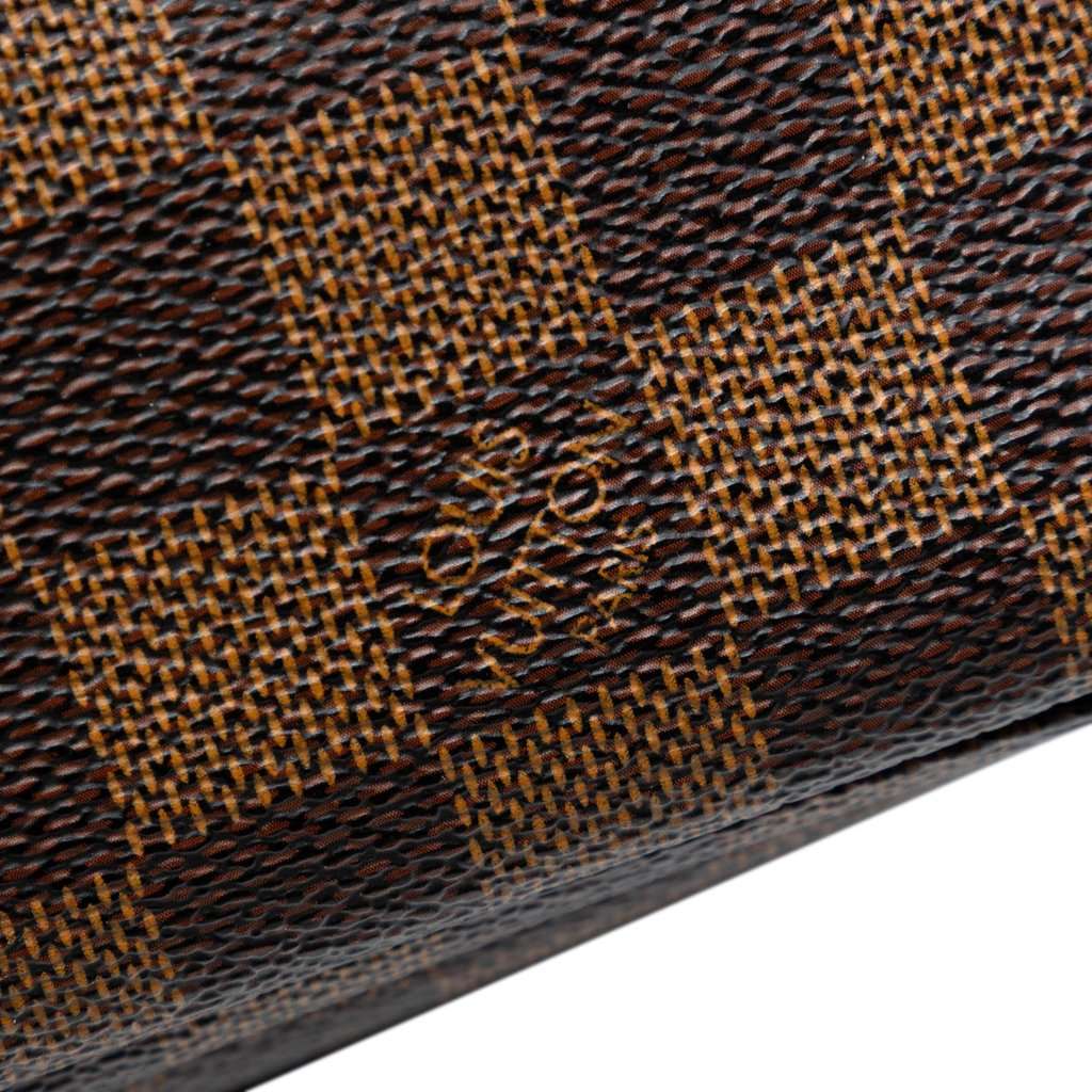 Louis Vuitton Damier Ebene Naviglio Brown Very good - Box View
