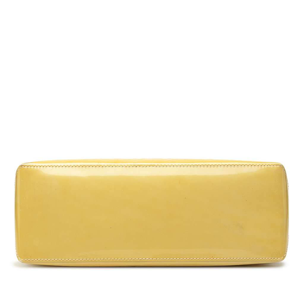 Louis Vuitton Monogram Vernis Wilshire PM Yellow Leather Very good condition - Inside View