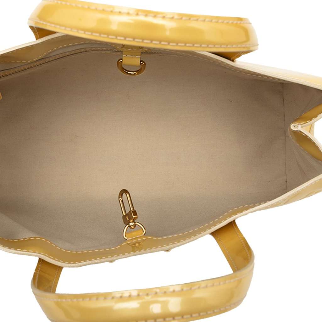 Louis Vuitton Monogram Vernis Wilshire PM Yellow Leather Very good condition - Model View