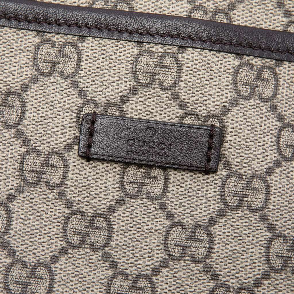 Gucci GG Supreme Joy Convertible Tote Beige Very good - Box View