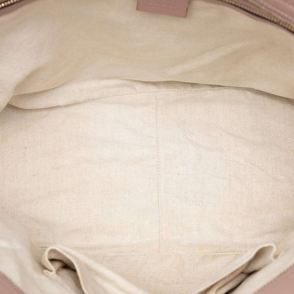 Gucci Guccissima Bree Tote Pink Leather Very good condition - Model View