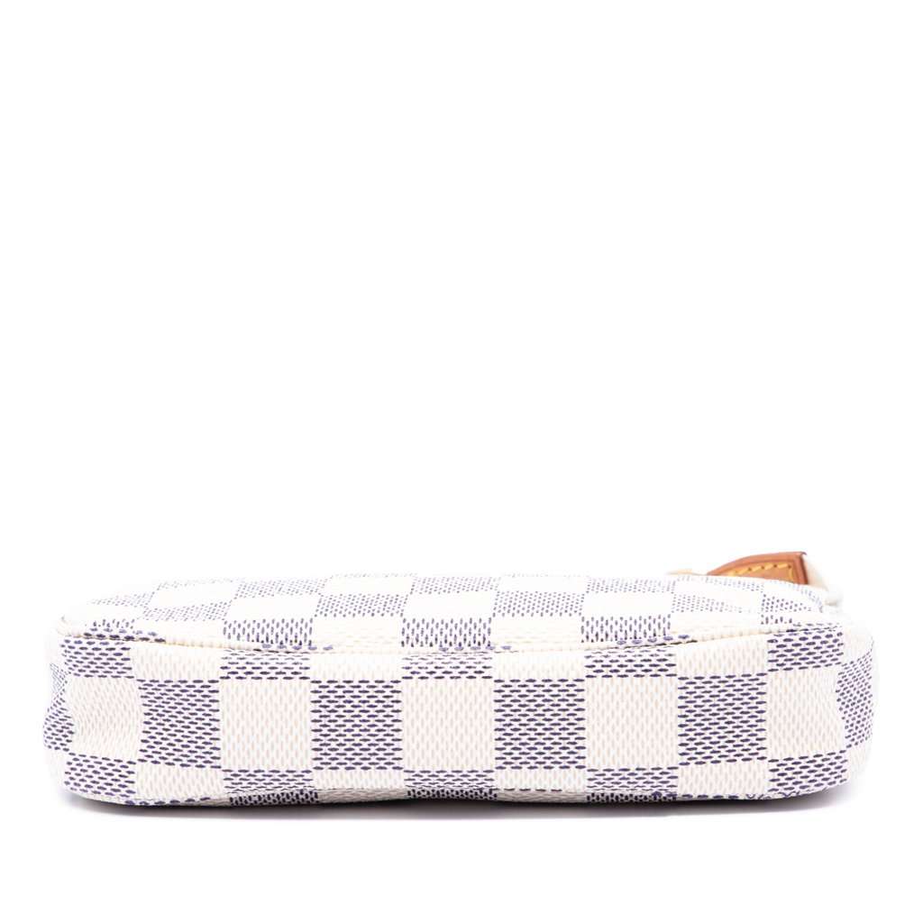 Louis Vuitton Damier Azur Mini Pochette Accessoires White Very good - Inside View