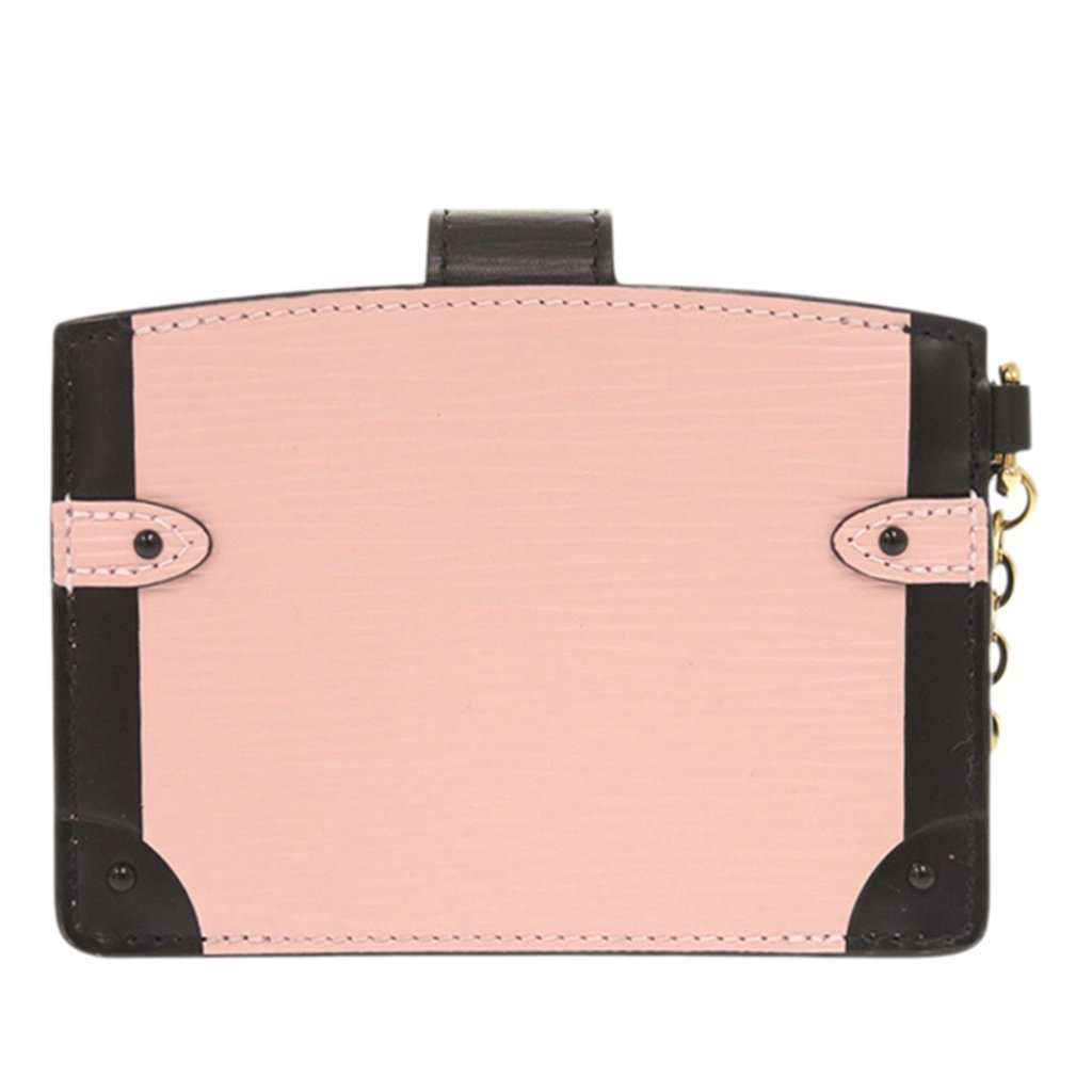 Louis Vuitton Epi Trunk Card Holder Pink Leather Very good condition - Back View