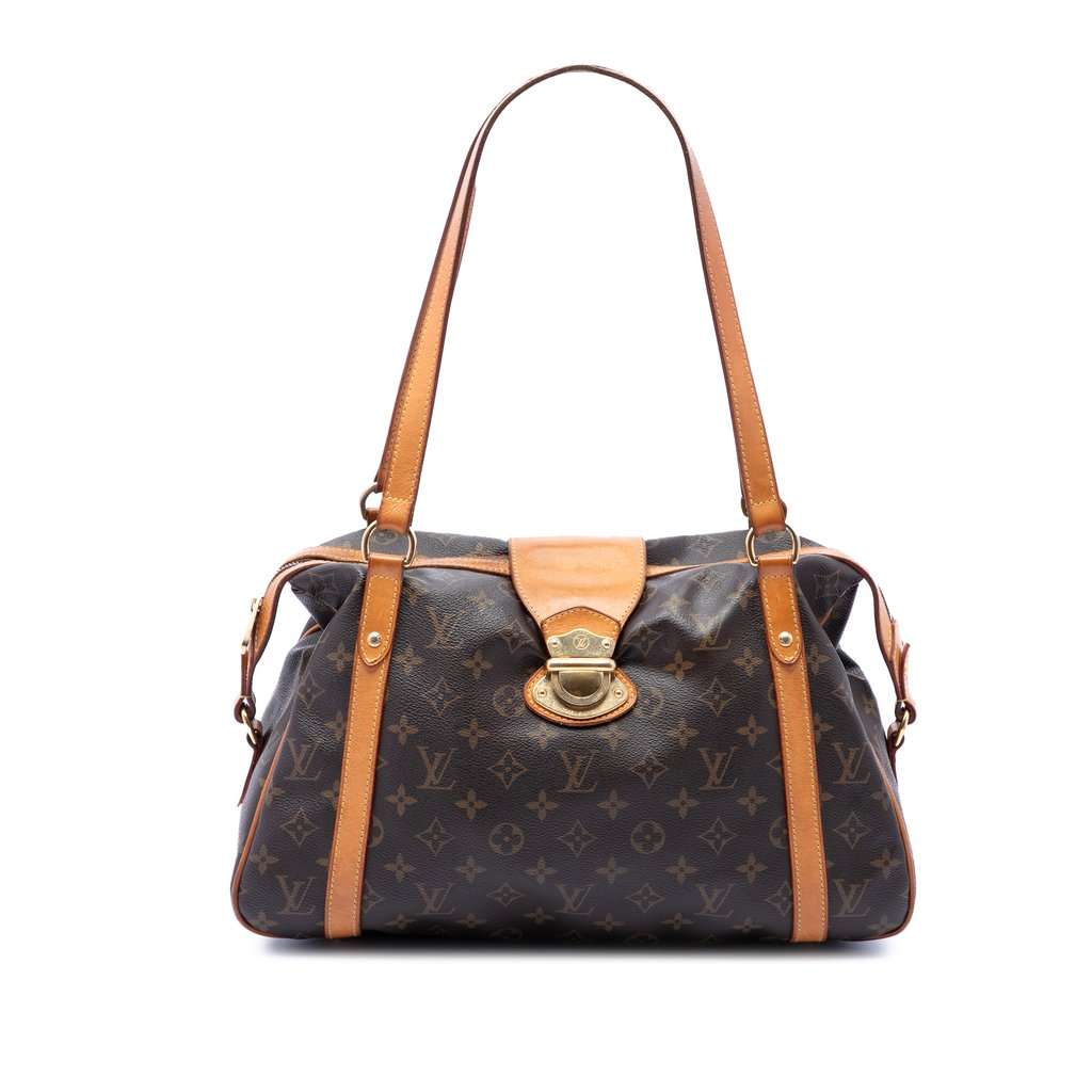 Louis Vuitton Monogram Stresa GM Brown Very good condition - Front View