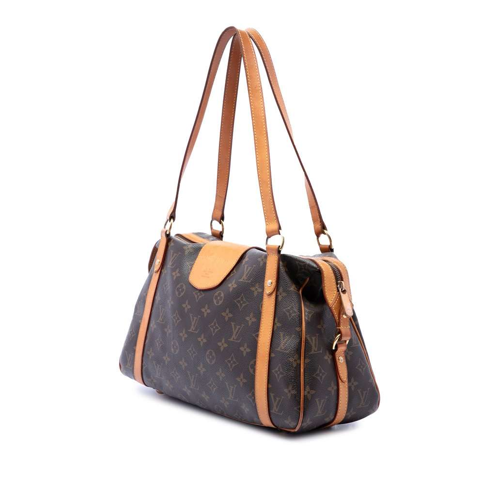 Louis Vuitton Monogram Stresa GM Brown Very good condition - Back View