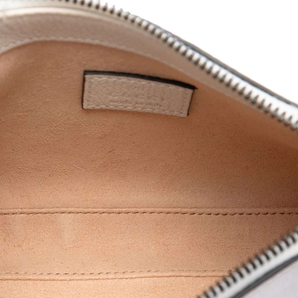 Gucci Mini Goatskin Aphrodite Shoulder Bag White Leather Very good condition - Model View