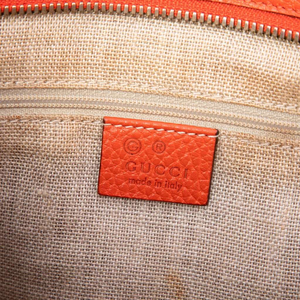 Gucci Small GG Canvas Bree Satchel Beige Very good - Box View