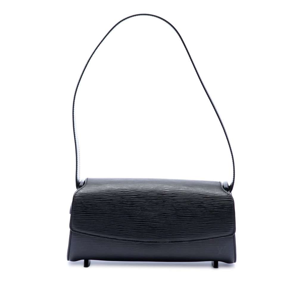 Louis Vuitton Epi Nocturne PM Black Leather Very good condition - Front View