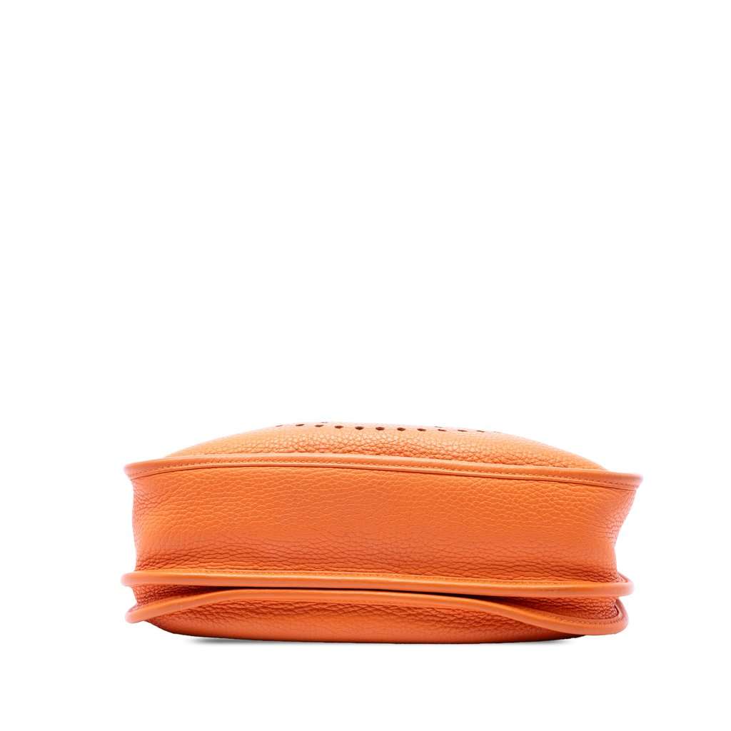 Hermès Clemence Evelyne III 29 Orange Leather Very good condition - Inside View