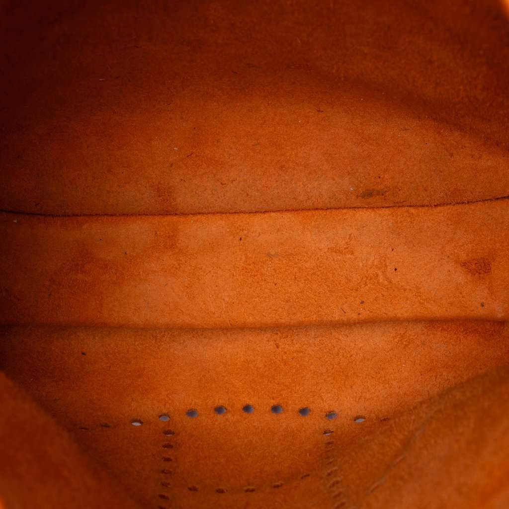 Hermès Clemence Evelyne III 29 Orange Leather Very good condition - Model View