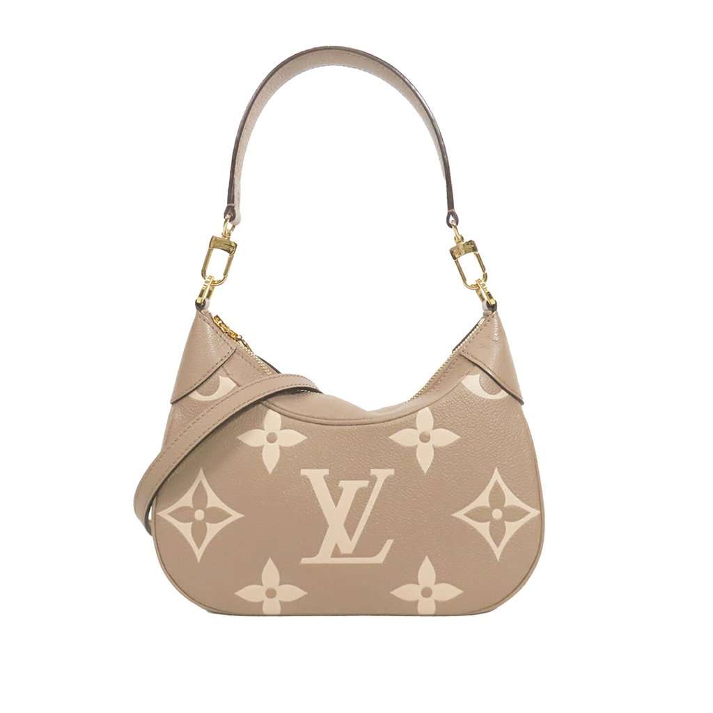 Louis Vuitton Bicolor Monogram Empreinte Bagatelle Brown Leather Very good condition - Front View