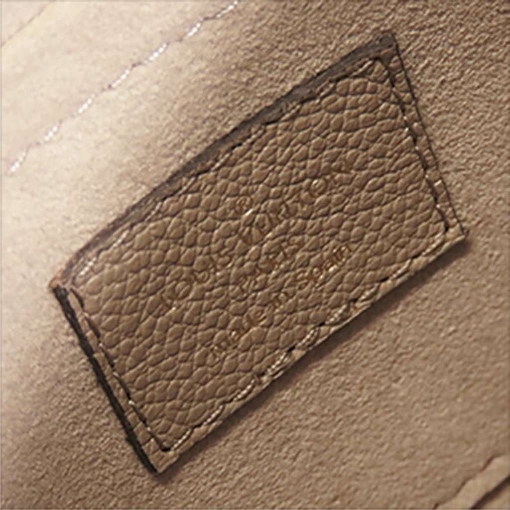 Louis Vuitton Bicolor Monogram Empreinte Bagatelle Brown Leather Very good condition - Box View