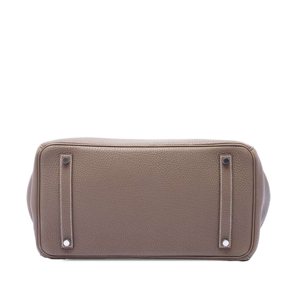 Hermès Togo Birkin Retourne 35 Brown Leather Very good condition - Inside View