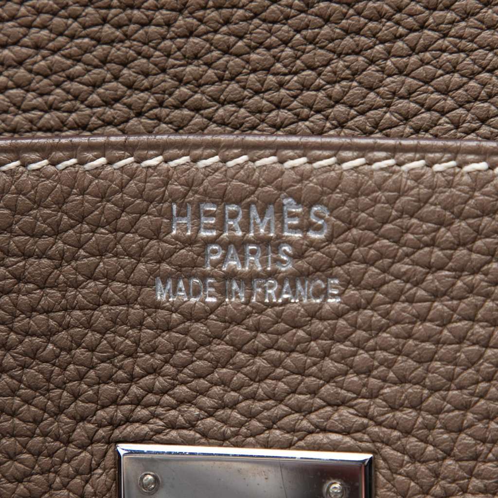 Hermès Togo Birkin Retourne 35 Brown Leather Very good condition - Box View