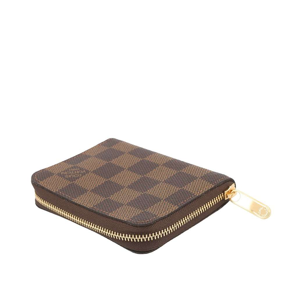 Louis Vuitton Damier Ebene Zippy Coin Pouch Brown Very good - Inside View