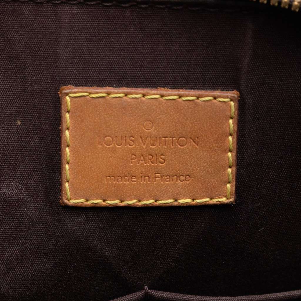 Louis Vuitton Monogram Vernis Alma PM Purple Leather Very good condition - Box View
