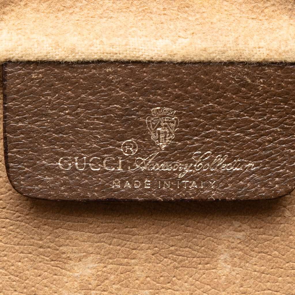 Gucci GG Supreme Web Crossbody Beige Very good condition - Box View