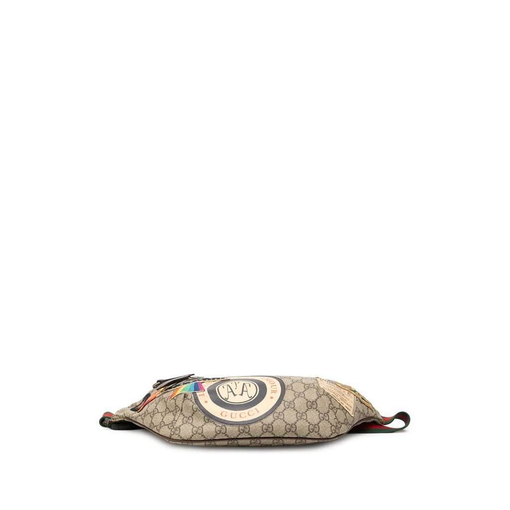 Gucci GG Supreme Courrier Belt Bag Beige Very good condition - Inside View