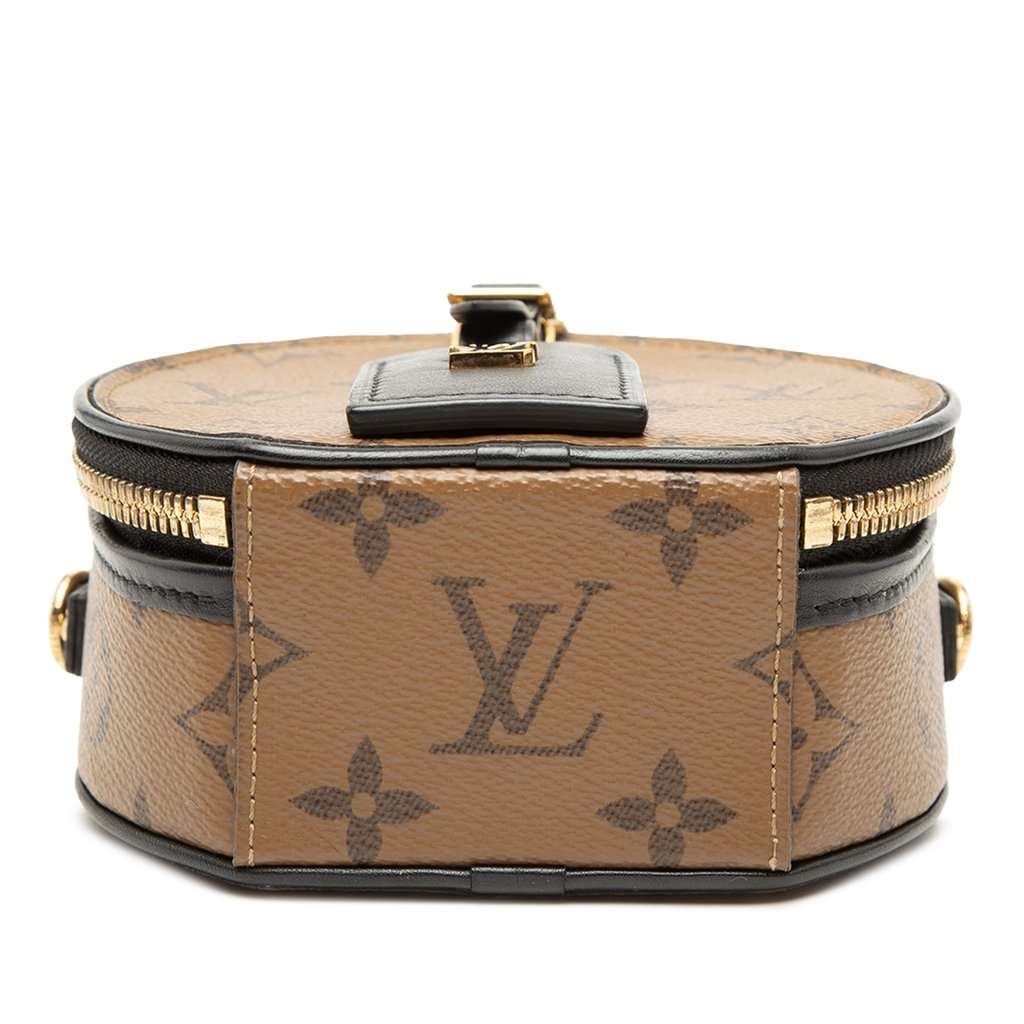 Louis Vuitton Monogram Reverse Mini Boite Chapeau Brown Very good condition - Inside View