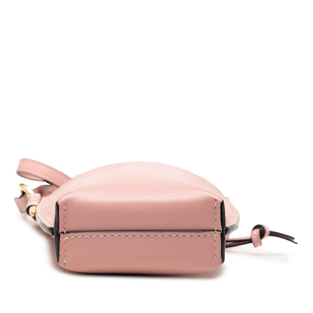 Loewe Leather Gate Pocket Crossbody Pink Leather Very good condition - Inside View