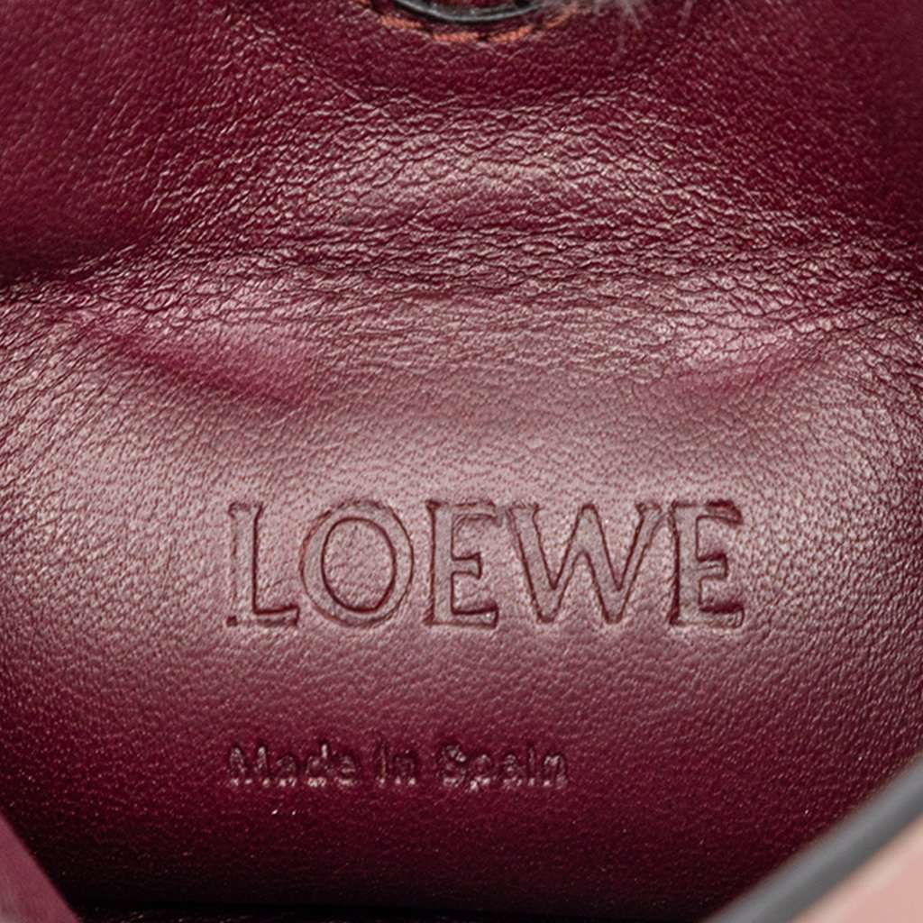 Loewe Leather Gate Pocket Crossbody Pink Leather Very good condition - Box View