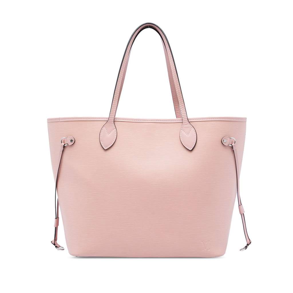Louis Vuitton Epi Neverfull MM Pink Leather Very good - Front View