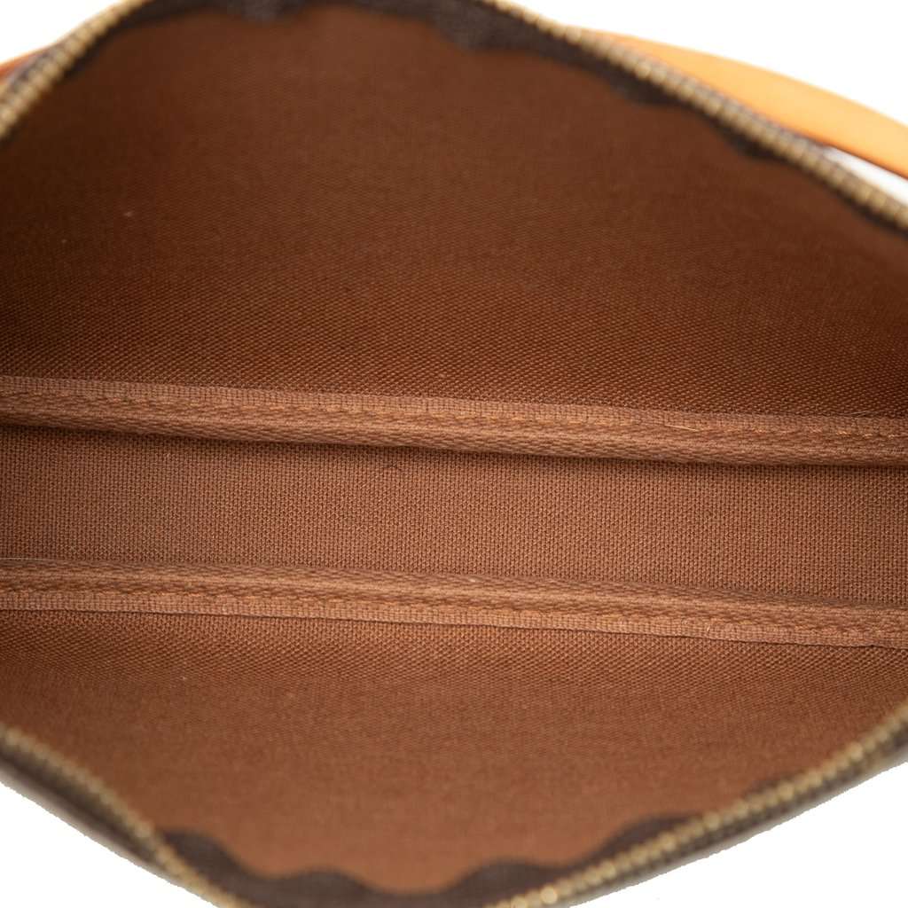 Louis Vuitton Monogram Pochette Accessoires Brown Very good - Model View