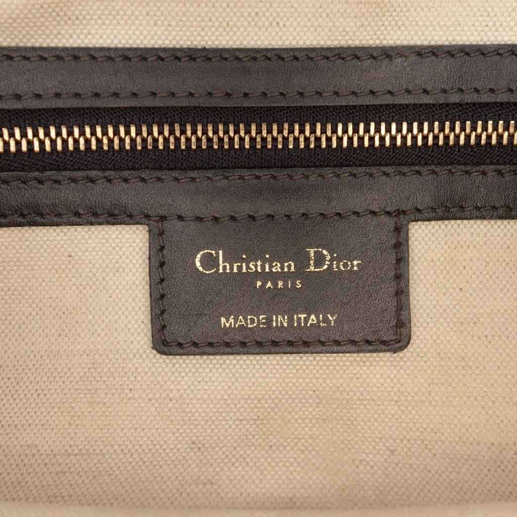 Dior Oblique Canvas Flap Crossbody Blue Very good condition - Box View