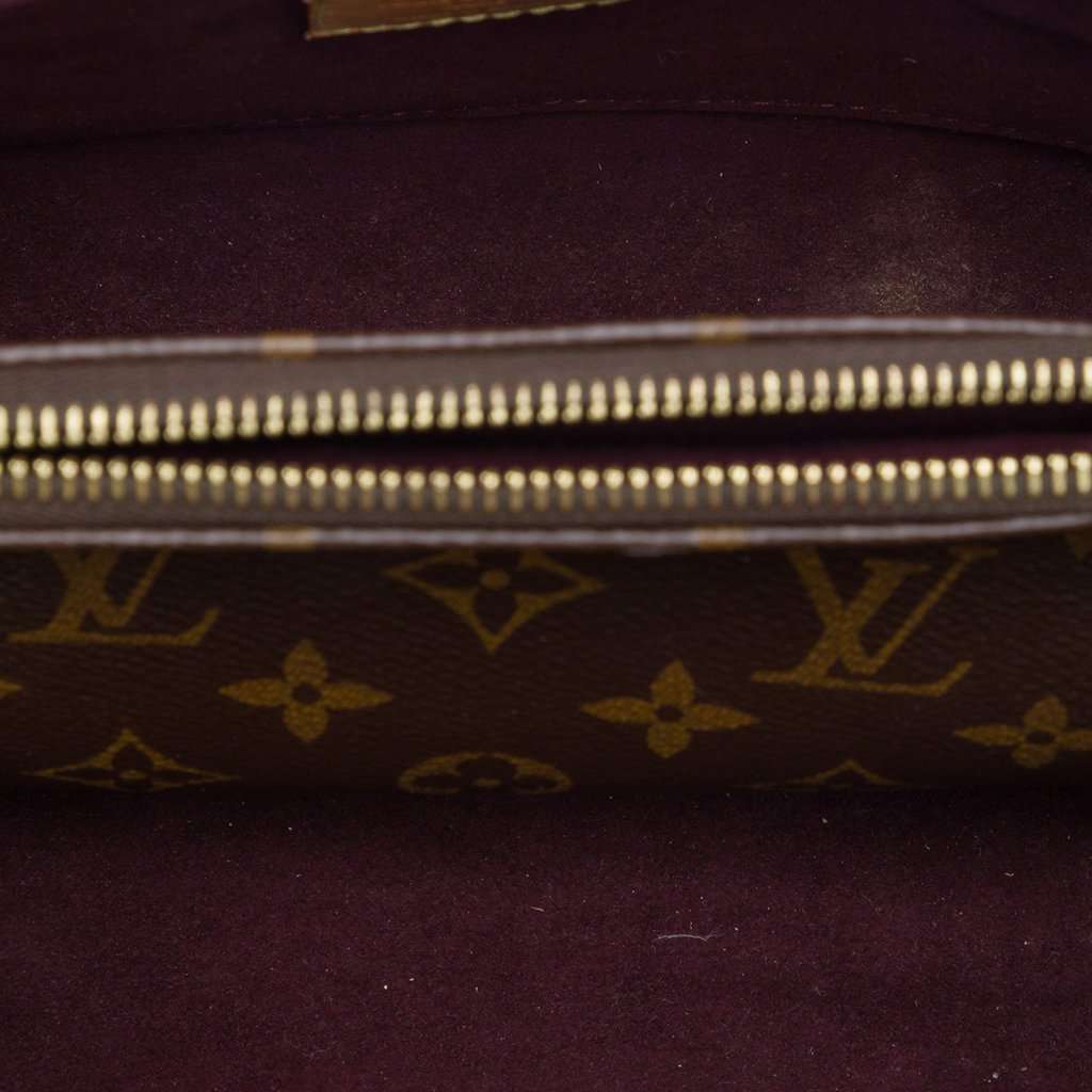 Louis Vuitton Monogram Montaigne BB Brown Very good - Model View