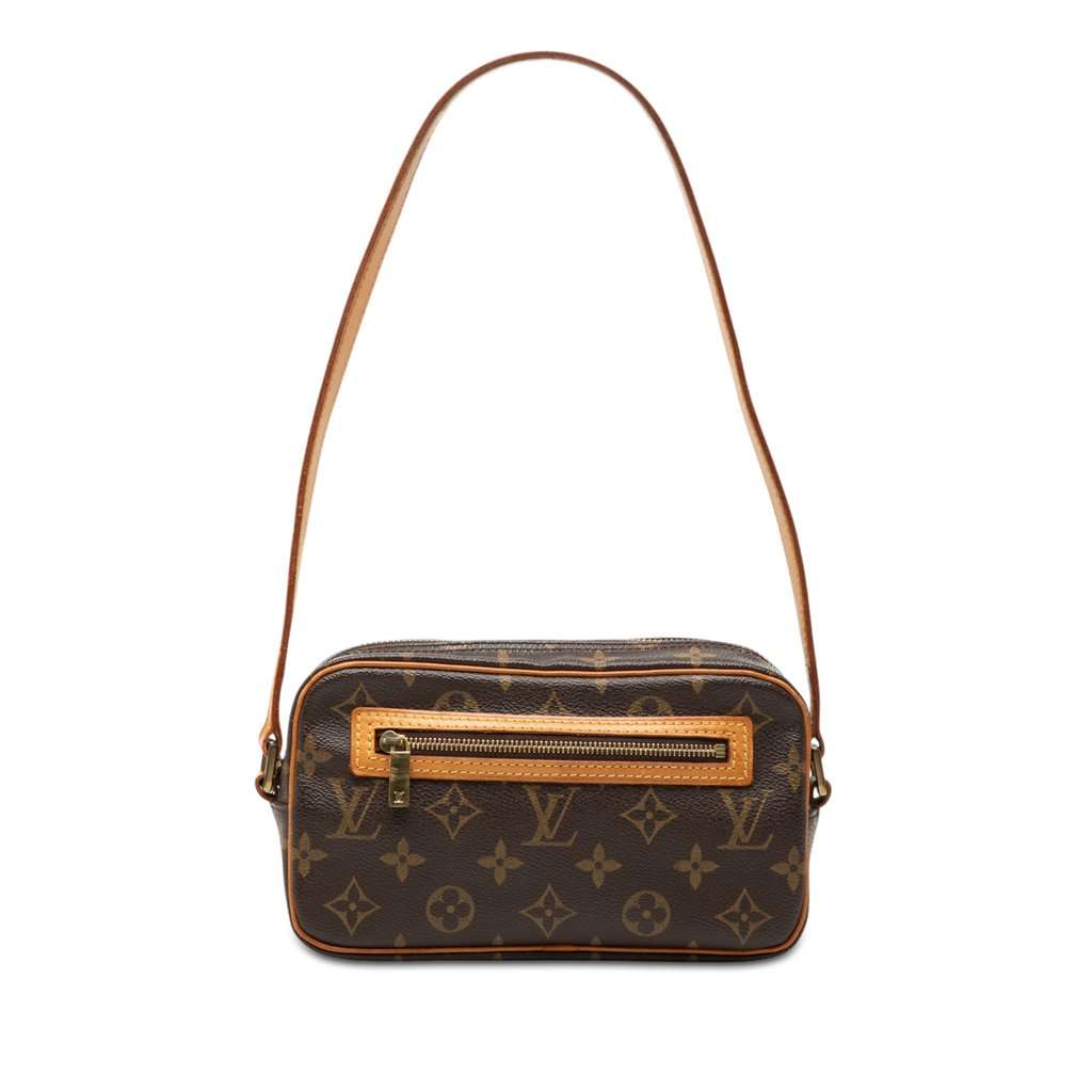 Louis Vuitton Monogram Pochette Cite Brown Very good condition - Front View
