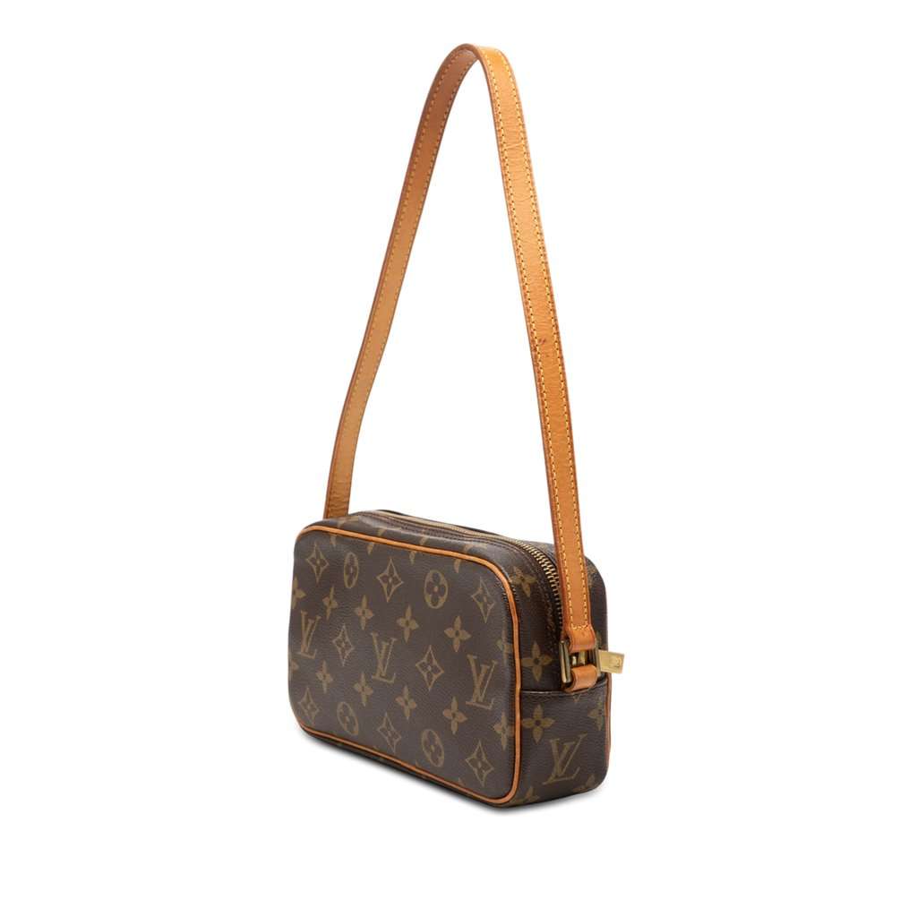 Louis Vuitton Monogram Pochette Cite Brown Very good condition - Back View