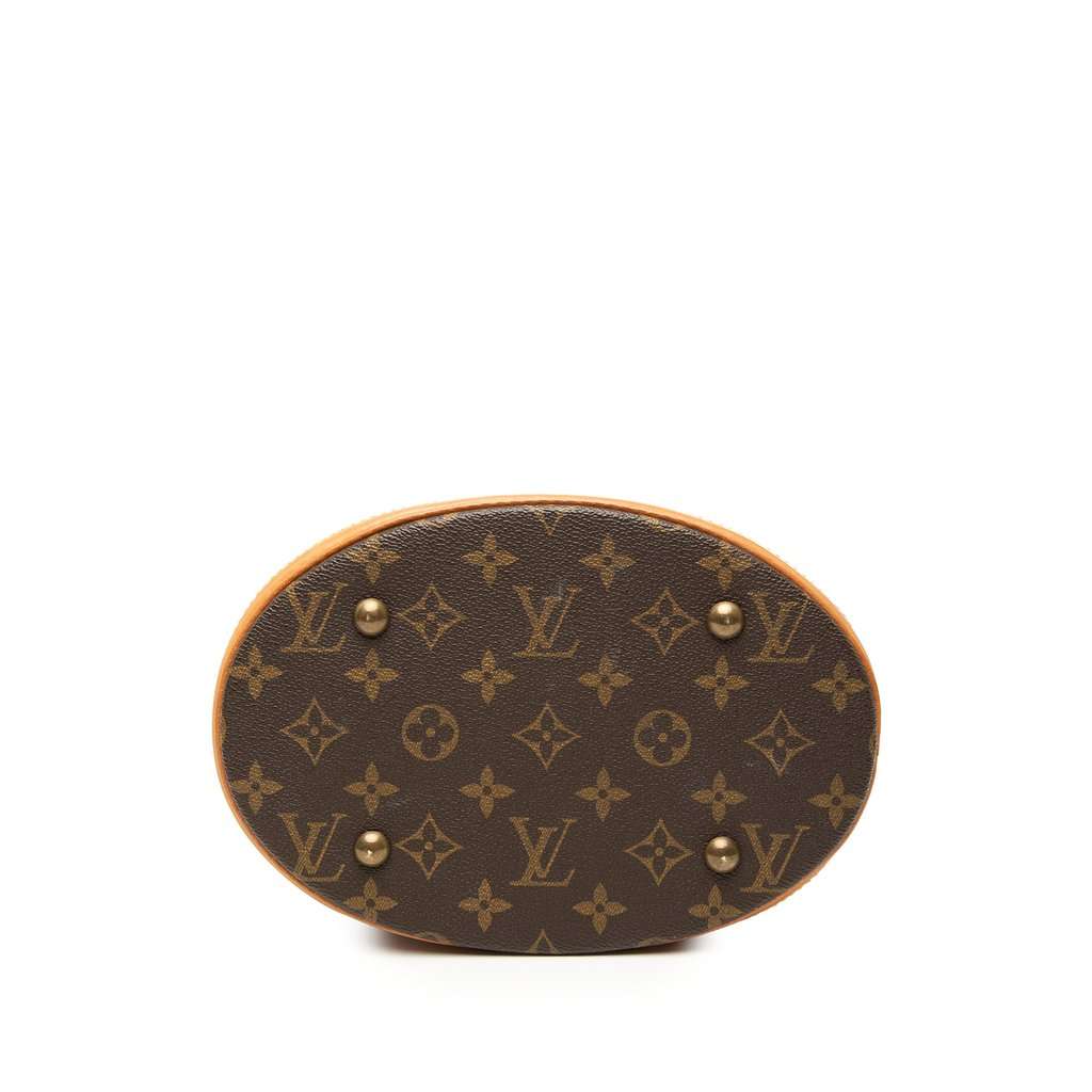 Louis Vuitton Monogram Petit Bucket Brown Good condition - Inside View
