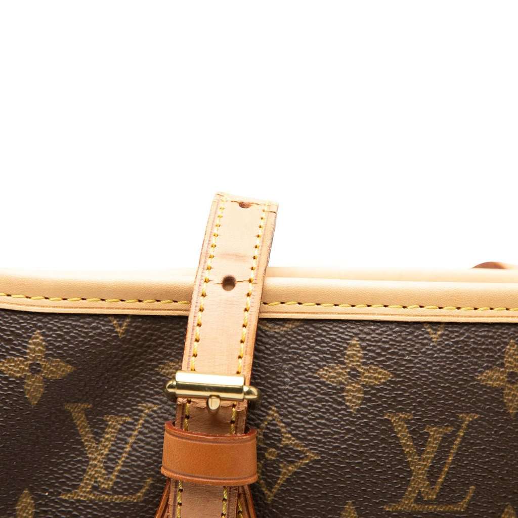 Louis Vuitton Monogram Petit Bucket Brown Good condition - Box View
