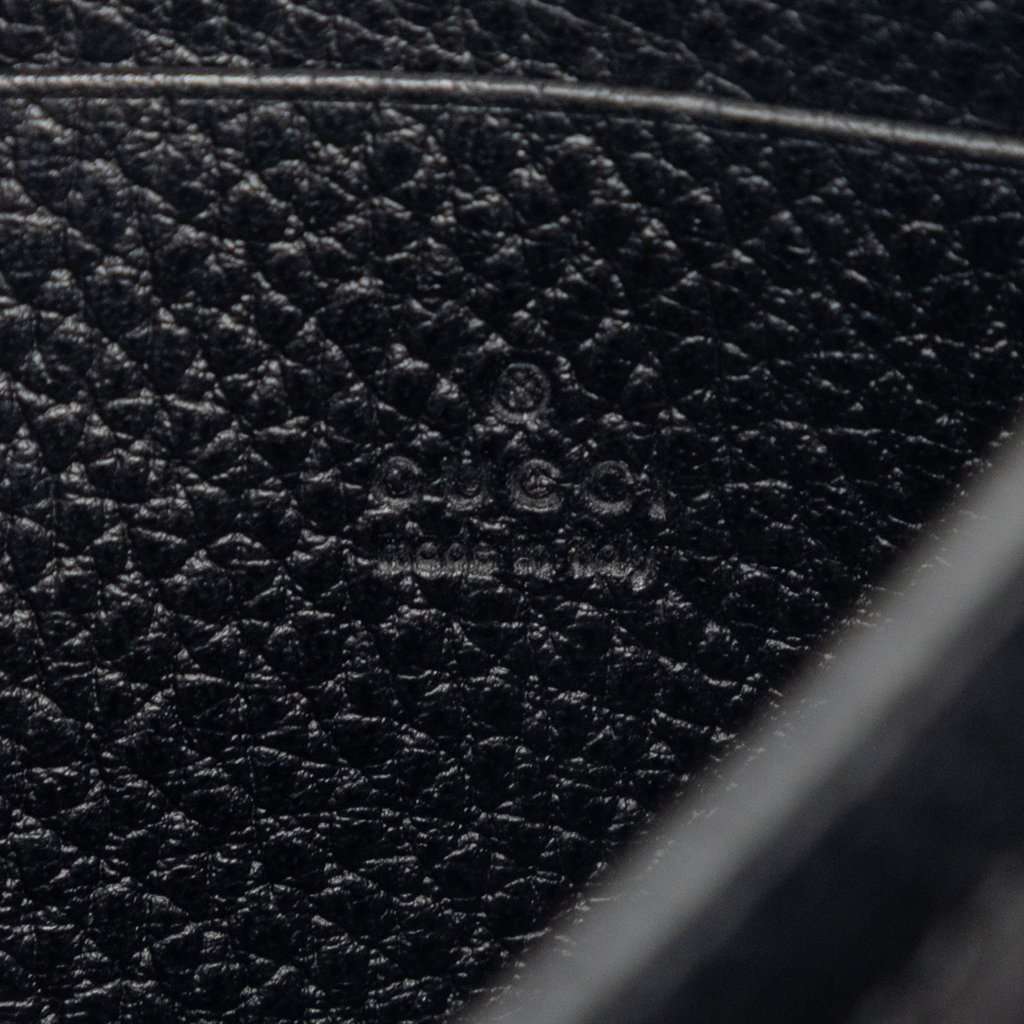 Gucci Calfskin Dionysus Wallet on Chain Black Leather Very good - Box View