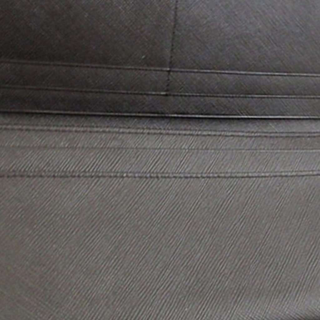 Prada : Saffiano Bifold Long Wallet Black Leather Very good - Inside View