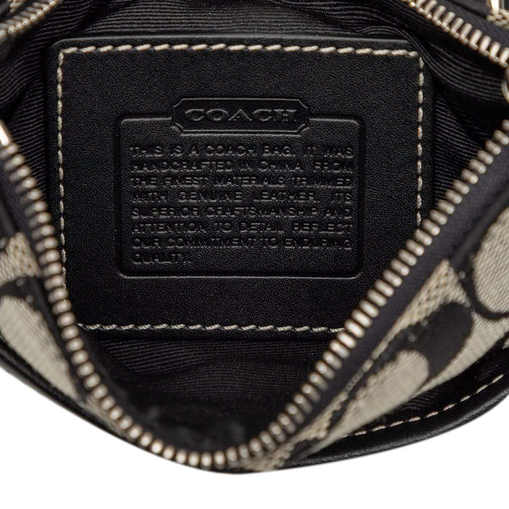 Coach Jacquard North South Crossbody MultiColor Very good - Box View