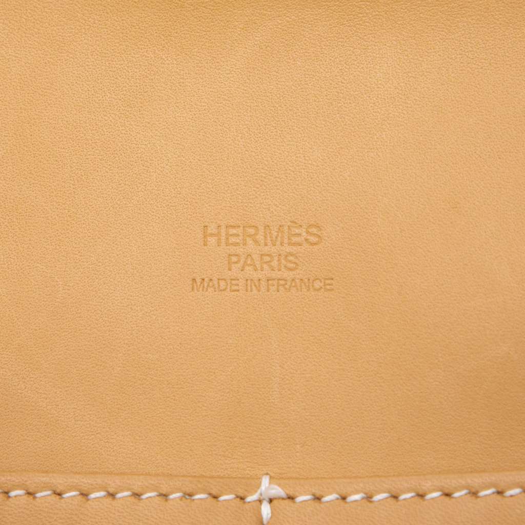 Hermès Clemence Paris Bombay 40 Blue Leather Very good condition - Box View
