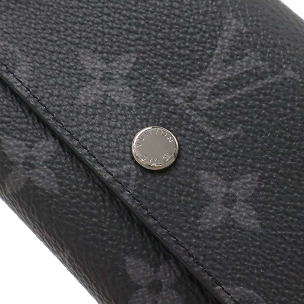 Louis Vuitton Monogram Eclipse Victor Wallet Black Very good - Box View