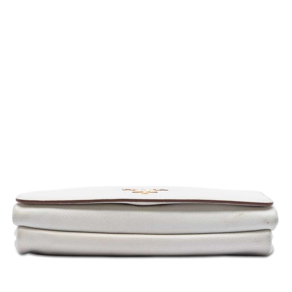 Prada Vitello Daino Crossbody White Leather Very good condition - Inside View