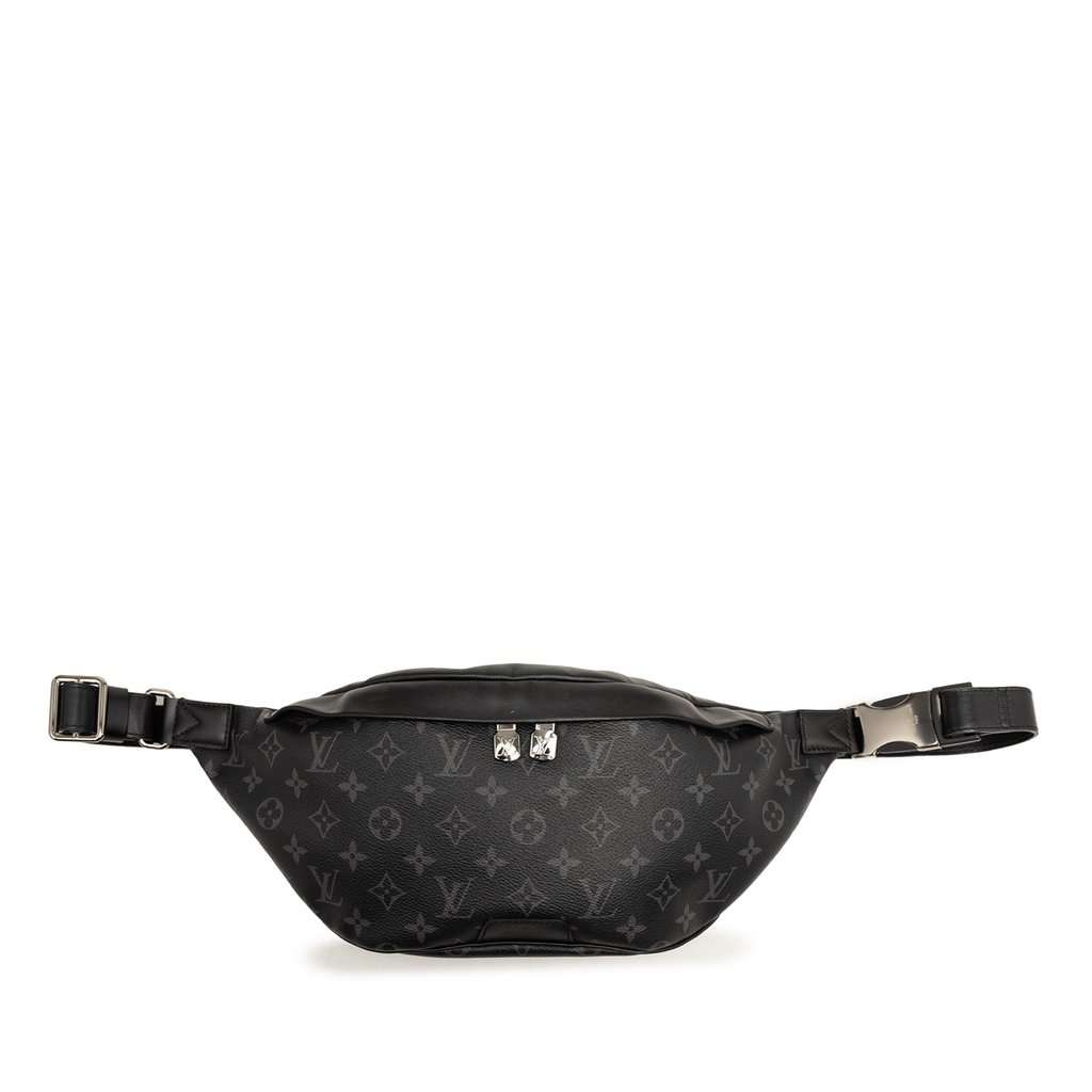 Louis Vuitton Monogram Eclipse Discovery Bumbag PM Black Very good condition - Front View