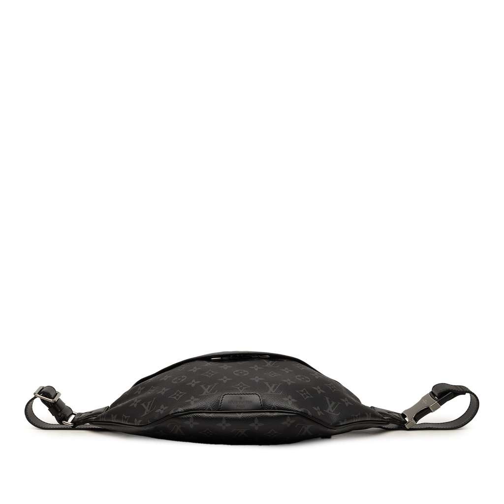 Louis Vuitton Monogram Eclipse Discovery Bumbag PM Black Very good condition - Back View
