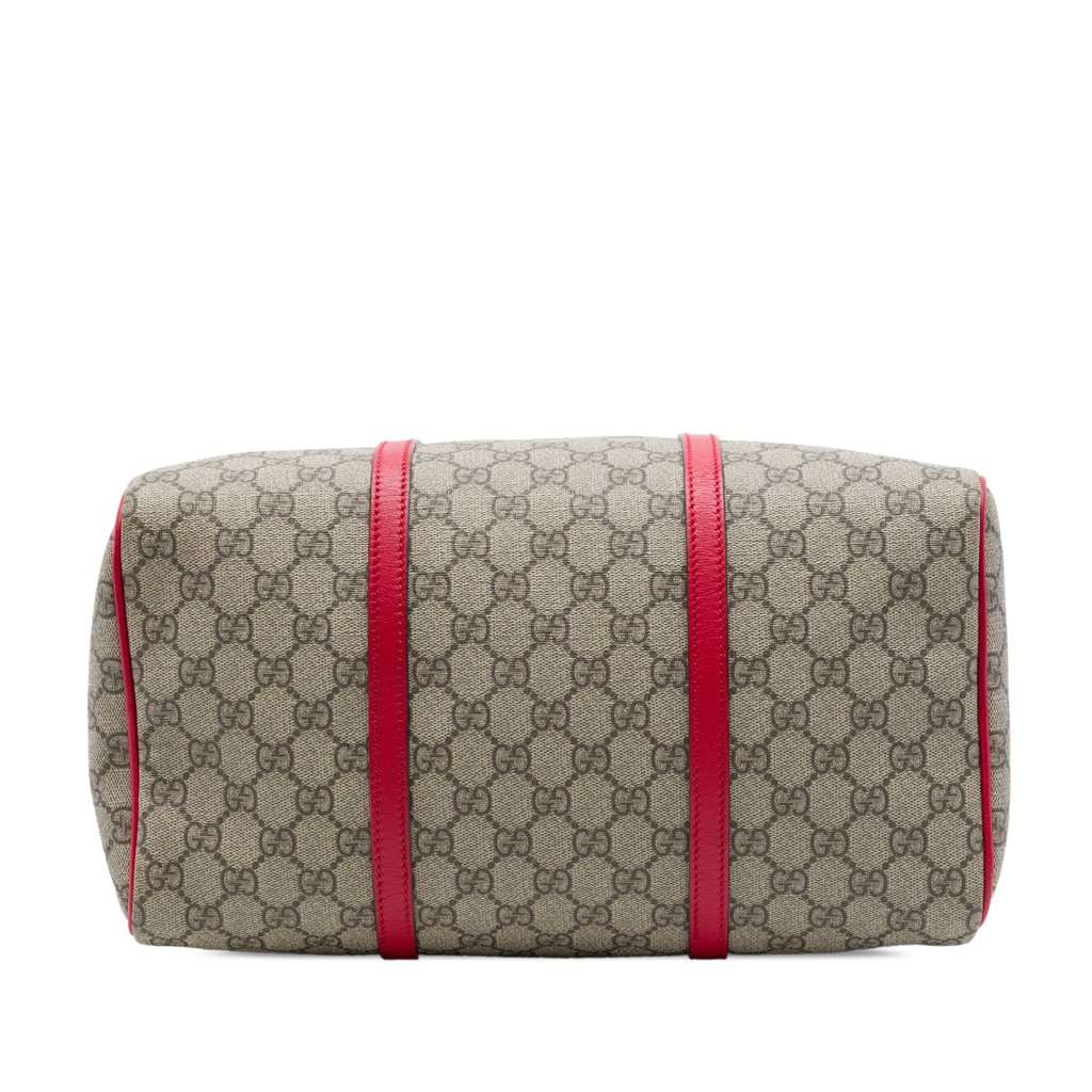 Gucci Medium GG Supreme Nice Boston Bag Beige Very good - Inside View