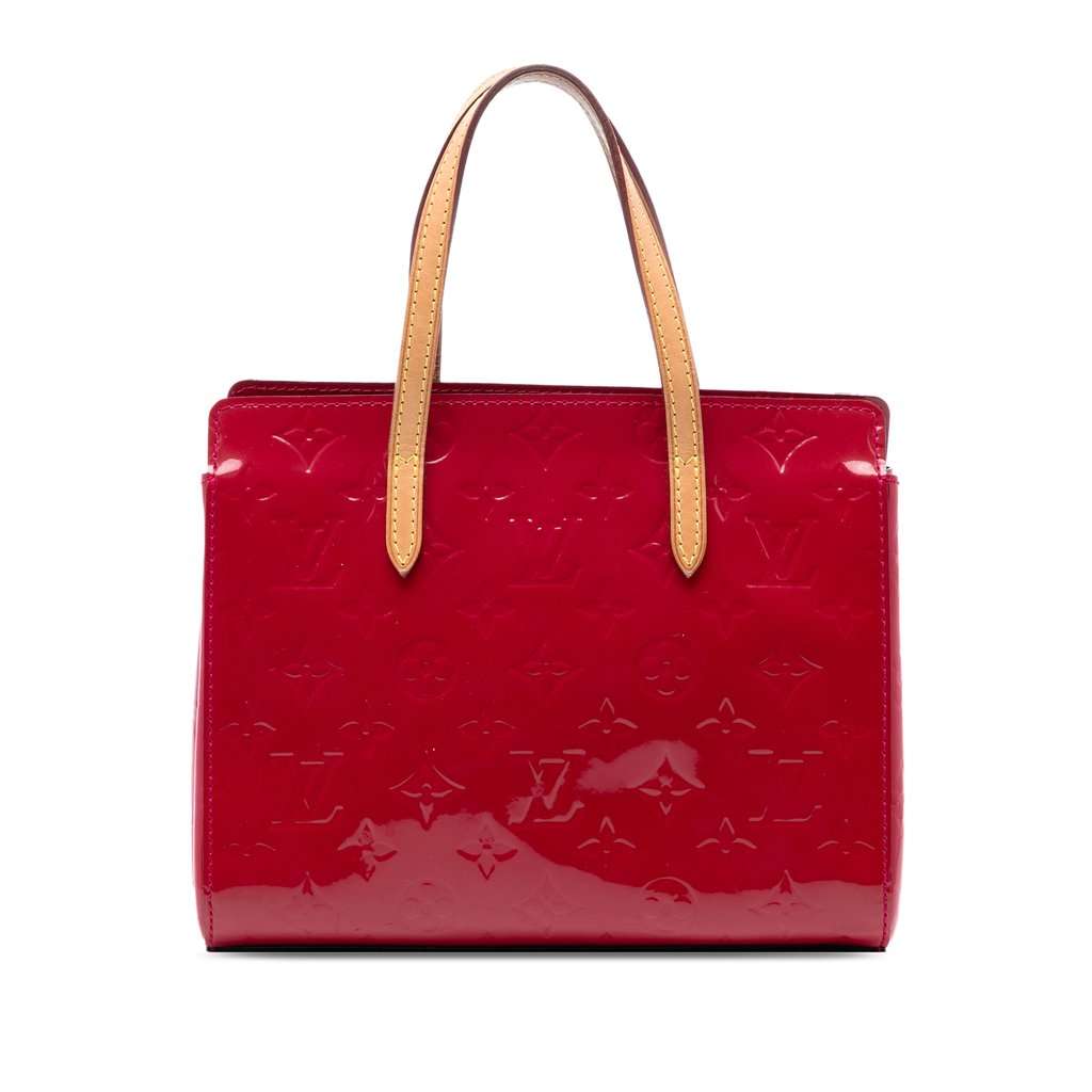 Louis Vuitton Monogram Vernis Catalina BB Red Leather Very good condition - Front View