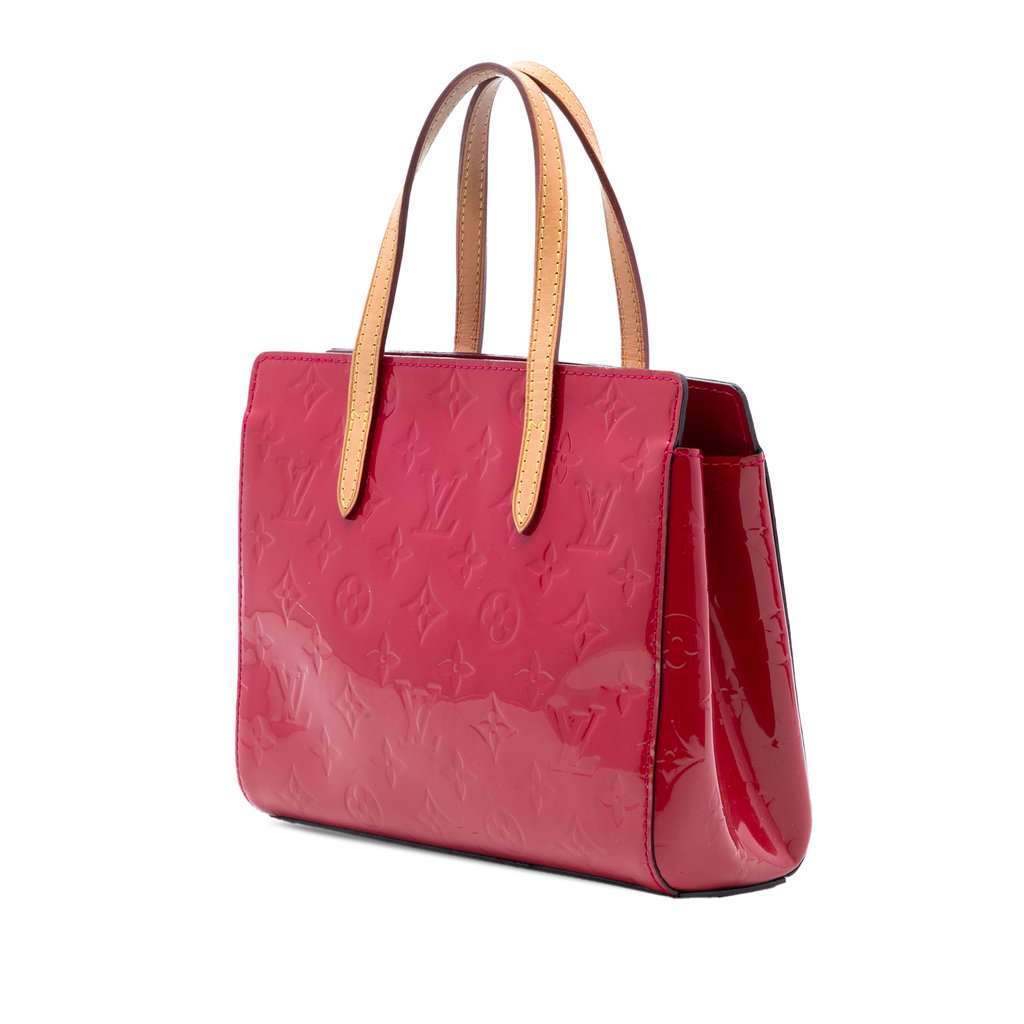 Louis Vuitton Monogram Vernis Catalina BB Red Leather Very good condition - Back View