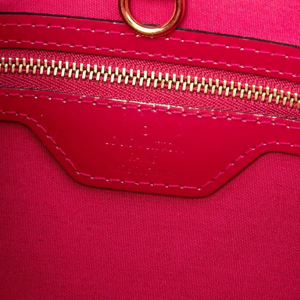 Louis Vuitton Monogram Vernis Catalina BB Red Leather Very good condition - Box View