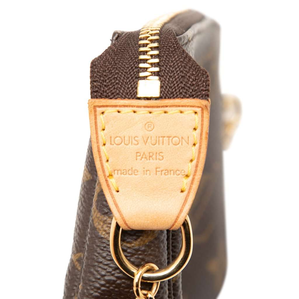 Louis Vuitton Monogram Mini Pochette Accessoires Brown Very good condition - Box View