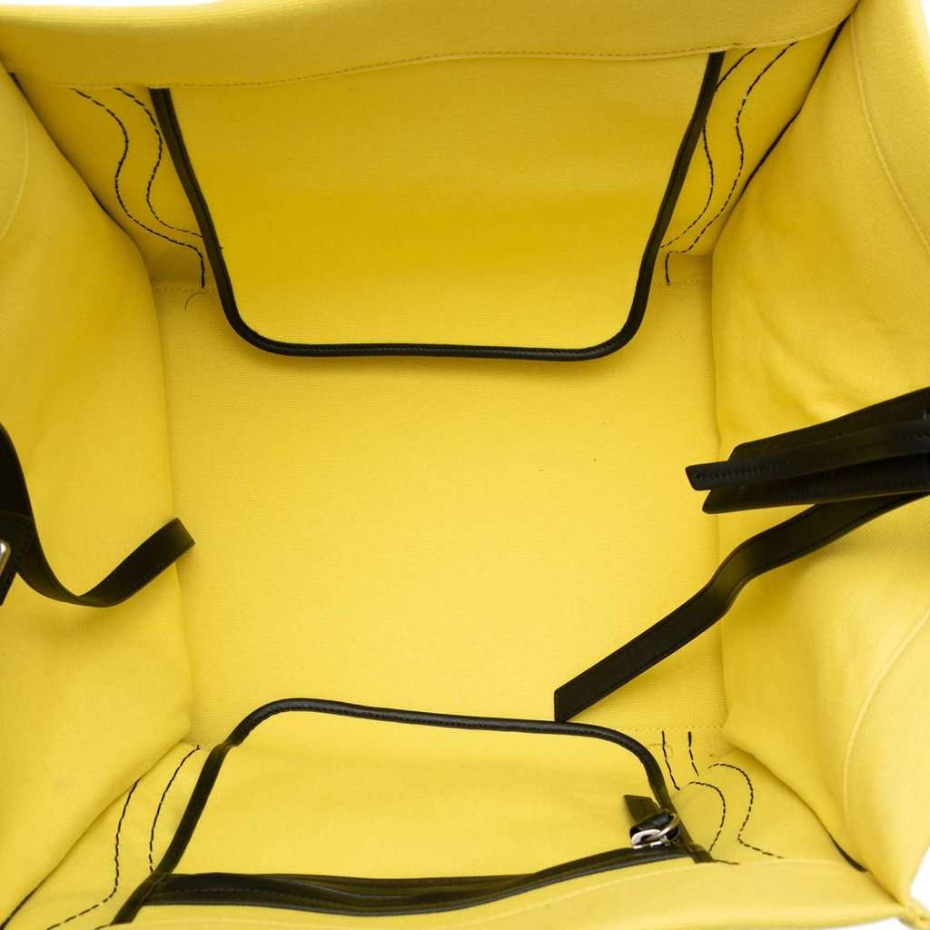 Celine Medium Canvas Phantom Luggage Tote Yellow Very good - Model View
