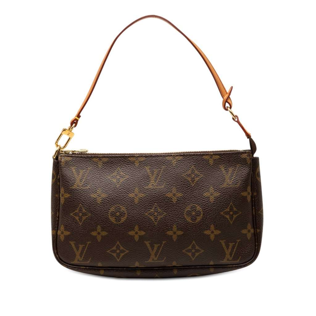 Louis Vuitton Monogram Pochette Accessoires Brown Very good condition - Front View