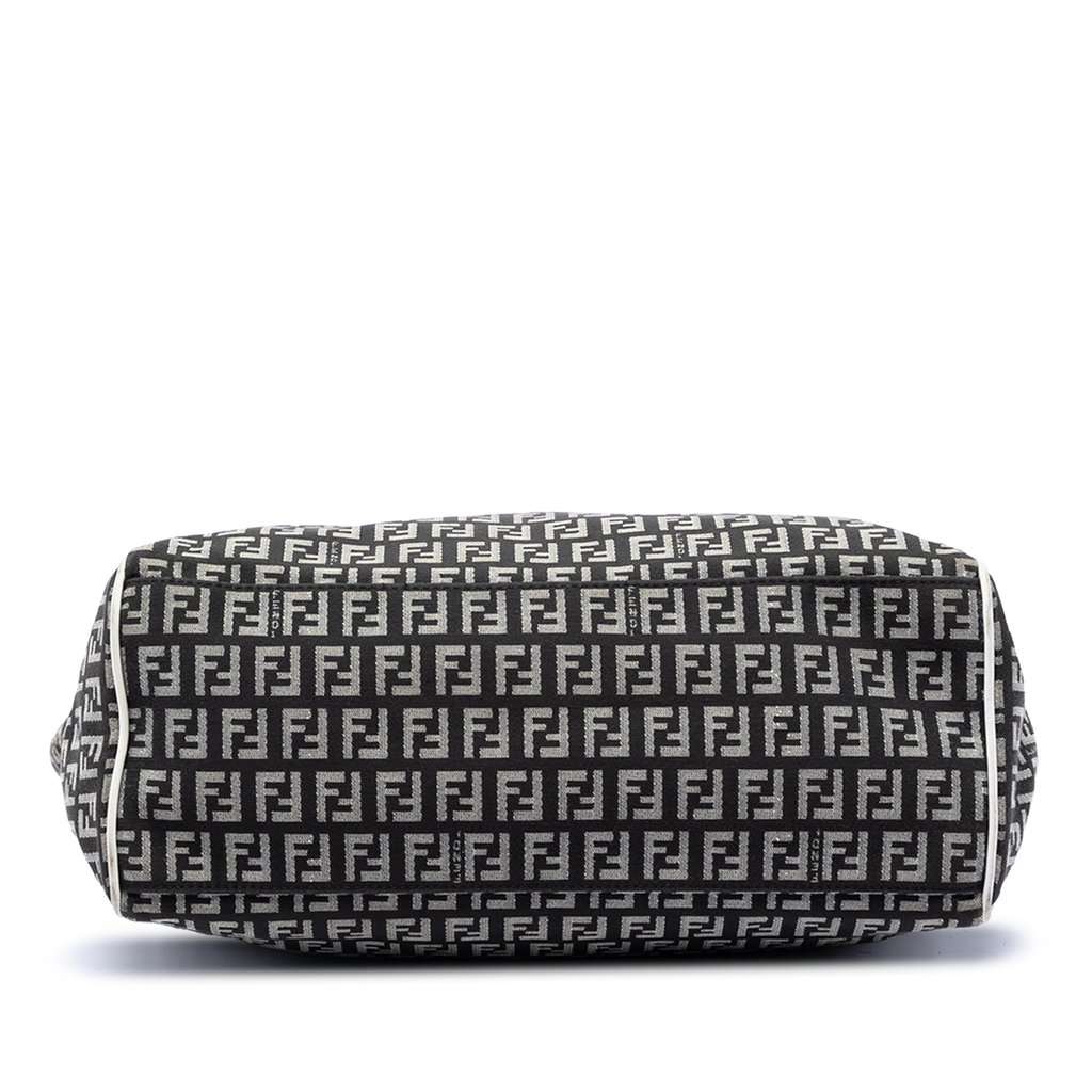 Fendi Zucchino Canvas Tote Black Very good condition - Inside View
