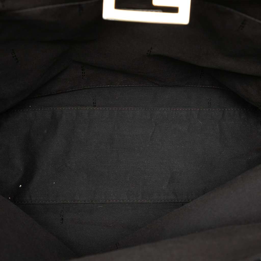 Fendi Zucchino Canvas Tote Black Very good condition - Model View